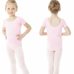 Pink Mondor short sleeve bodysuit